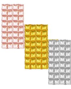 Balloon Foil Curtain-Gold (6 Pcs)