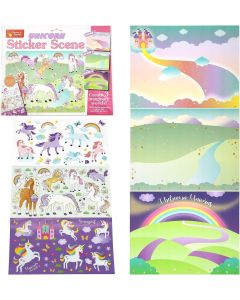 Remove and Reuse Sticker Book-Unicorn
