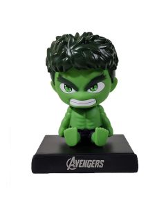 Bobblehead Action Figure with Mobile Holder-Hulk