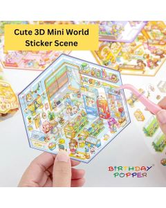 Stickers-3D Mini World
