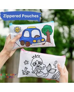 Pencil Pouch (Colour it Yourself)