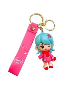 Keychain-Blue Twinkle-Barbie