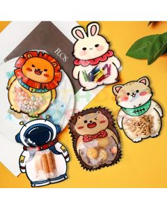 Animal-Astronaut Ziplock Standy Pouch