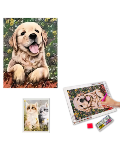 5D Diamond Painting Kit-Pets
