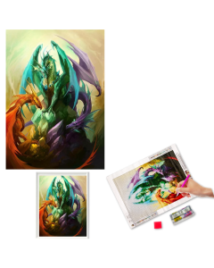 5D Diamond Painting Kit-Dragon