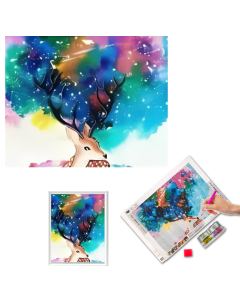 5D Diamond Painting Kit-Deer