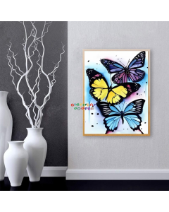 5D Diamond Painting Kit-Butterfly