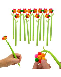 Smiley Flower Gel Pen